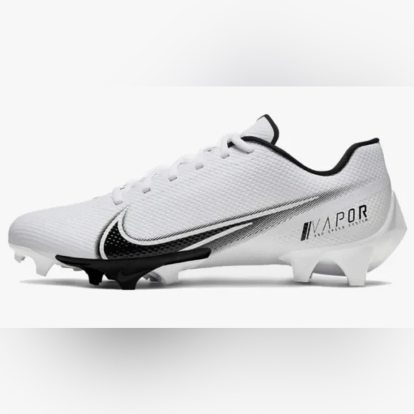 🚫SOLD🚫 Nike Vapor Edge Speed 360 (white w/black) Football Cleats - Men’s Sz 13 - Picture 8 of 13
